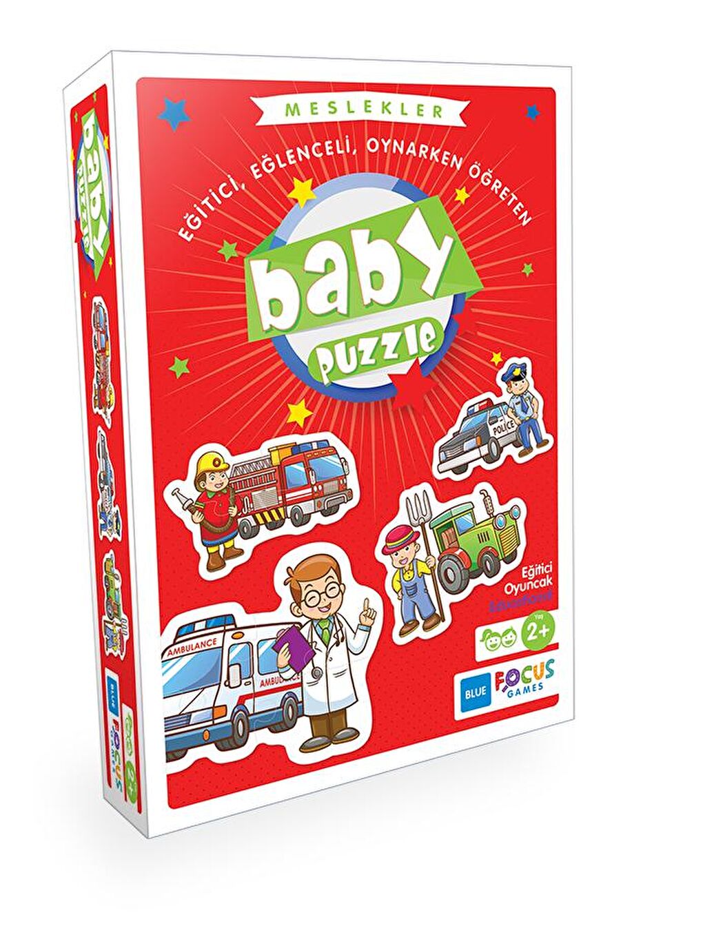 Blue Focus Karışık Baby Puzzle - Meslekler - 1