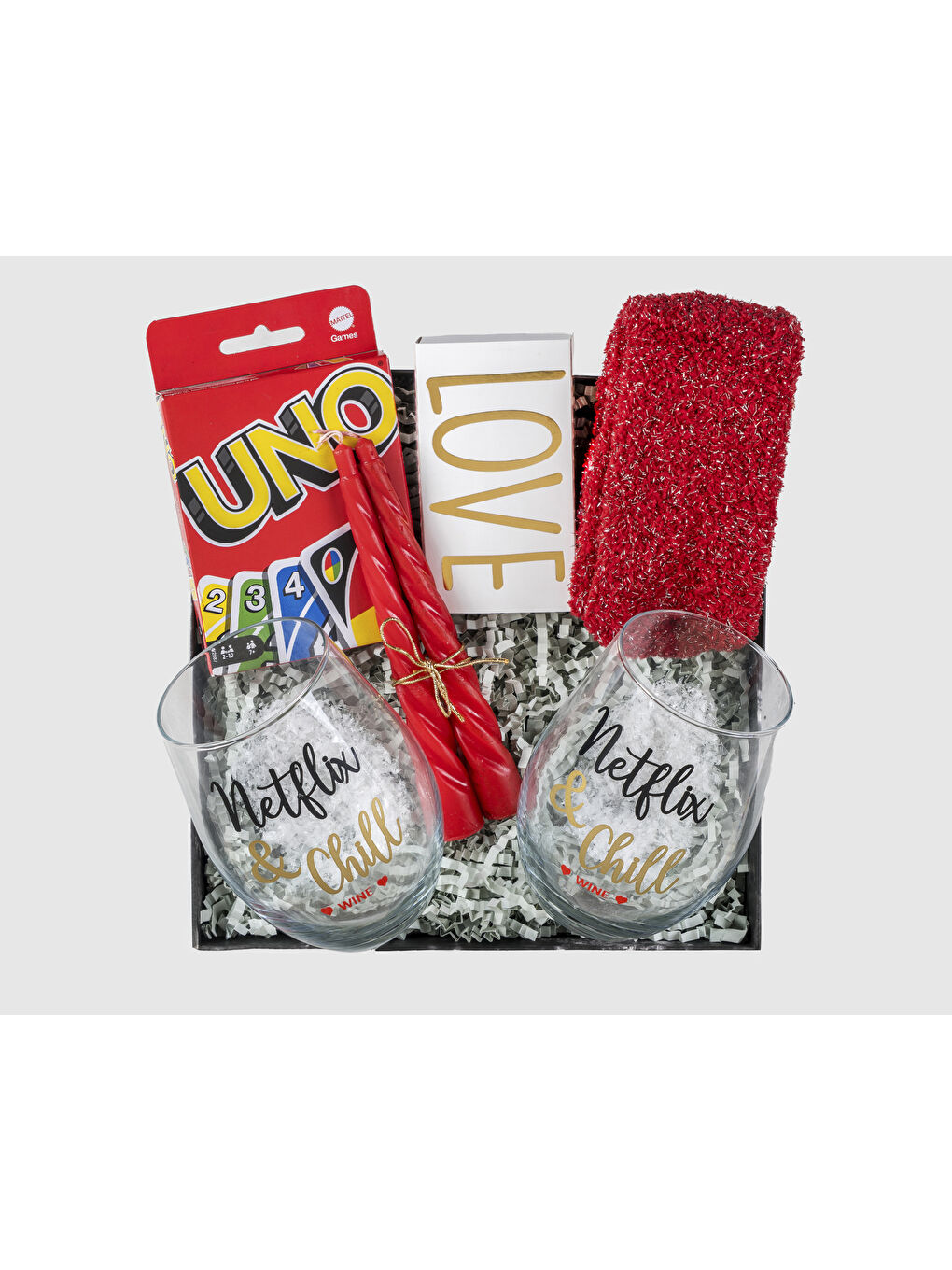 Siyah Netflix & Chill Hediye Kutusu