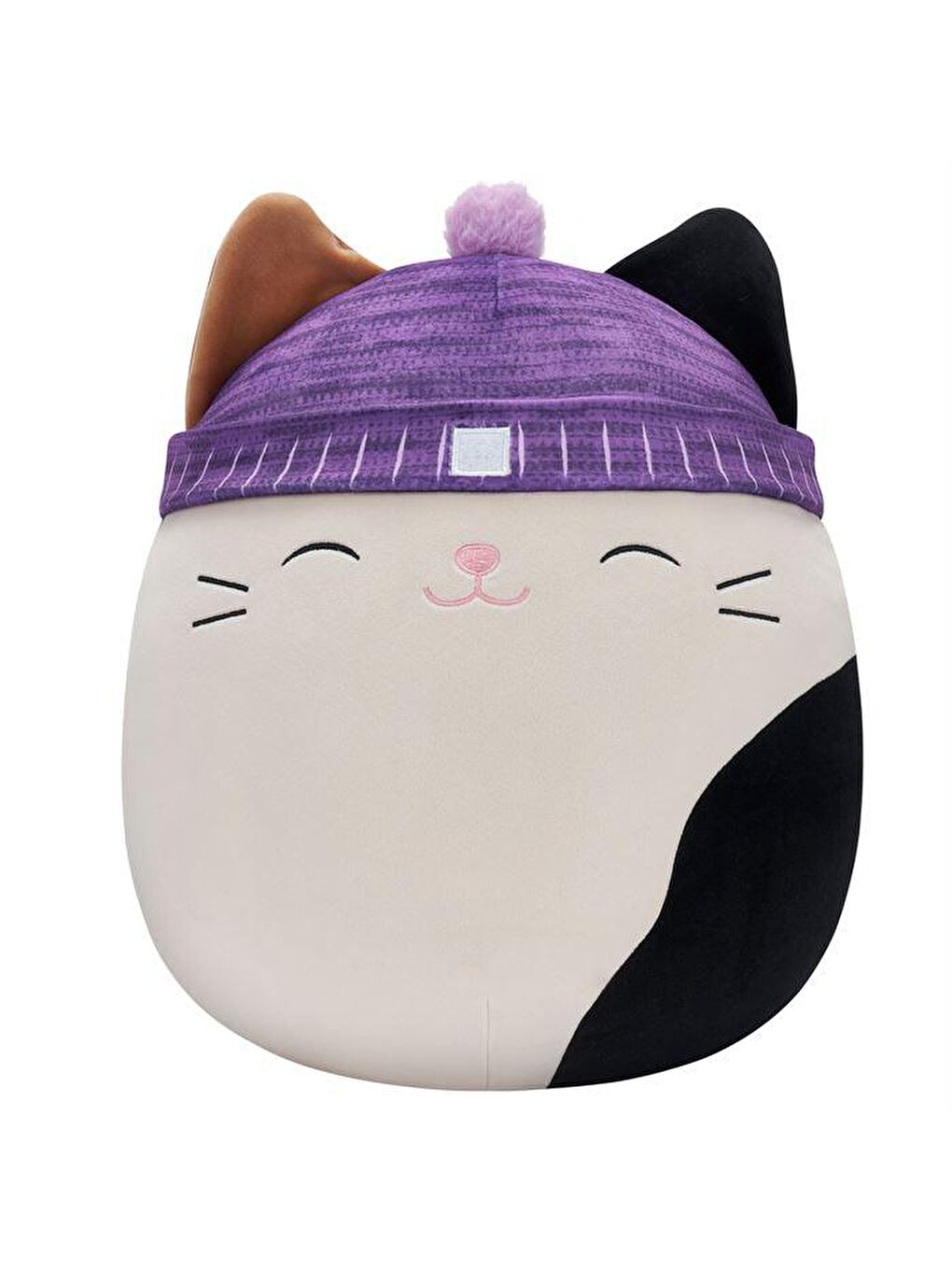 Squishmallows Karışık Mor Bereli Kedi Cam 40cm