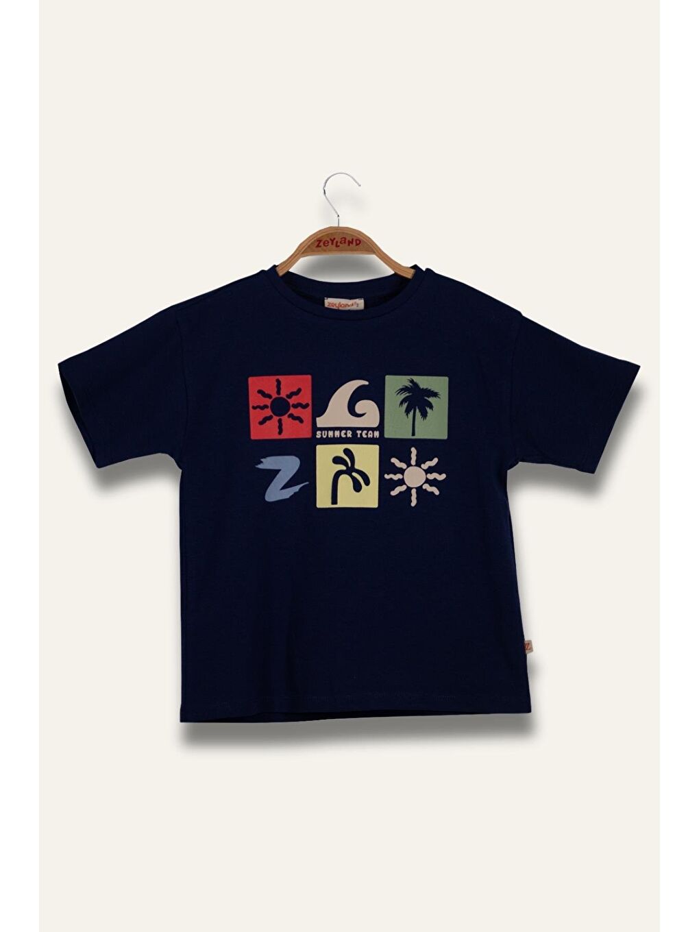 Erkek Çoçuk Future Baskılı T-Shirt - Lacivert