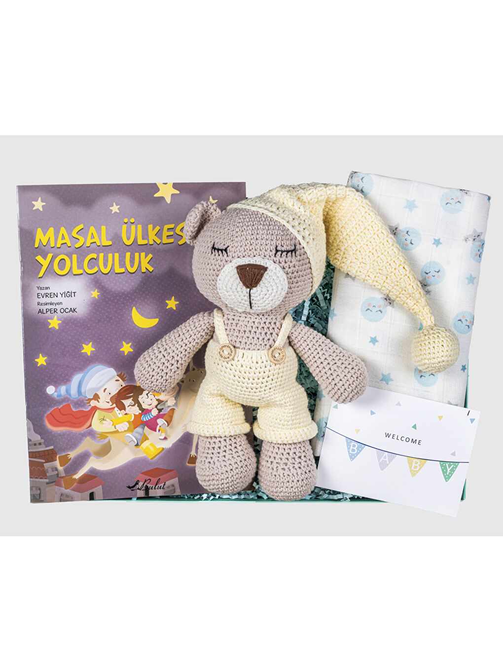 Yeşil Masallara Yolculuk Bebek Hediye Kutusu
