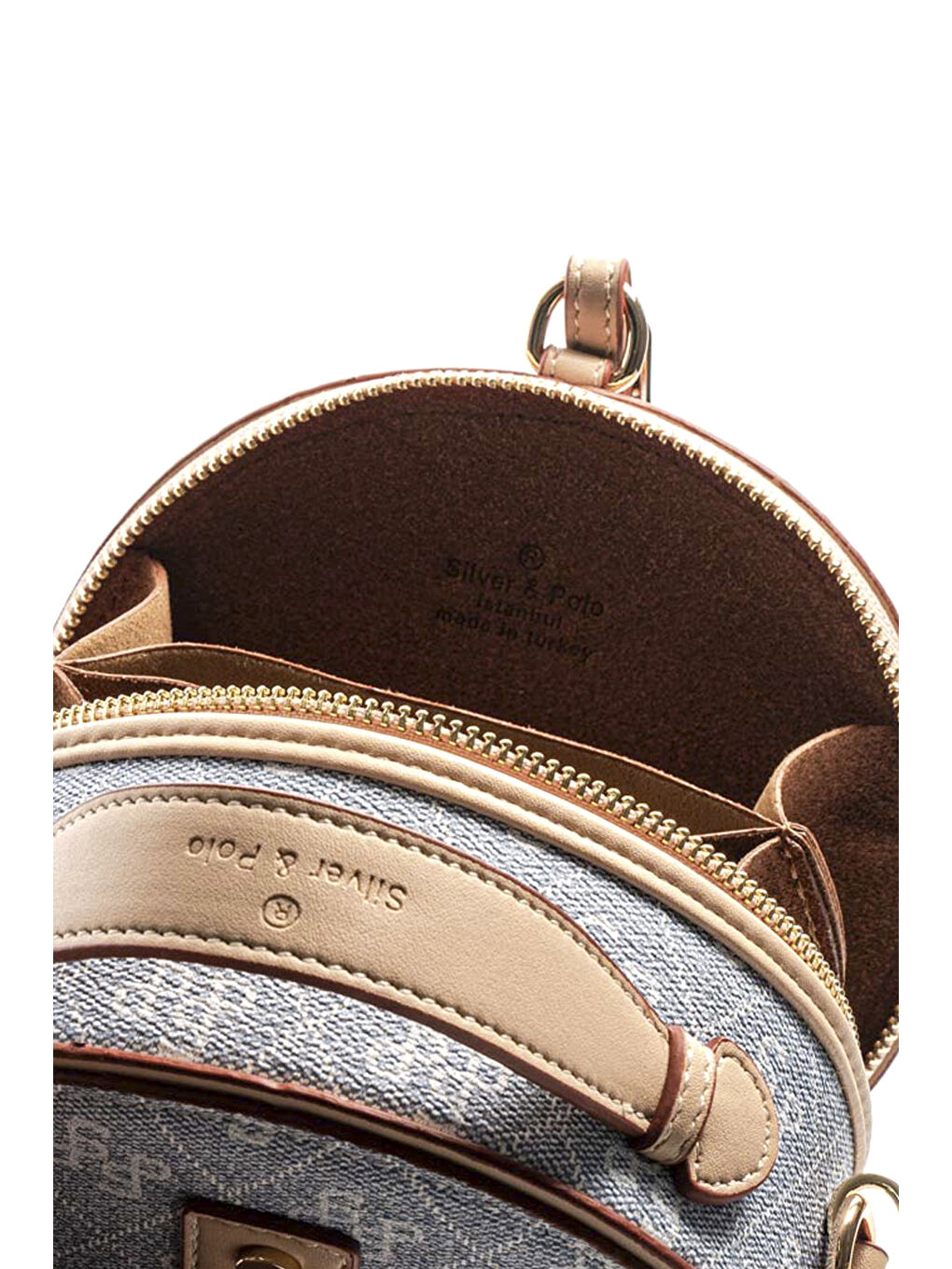 Mavi Kadın Çapraz Çanta 1163-46487 SILVER POLO ÇAPRAZ BAYAN ÇANTASI M178 MAVİ-MAT TEN-6