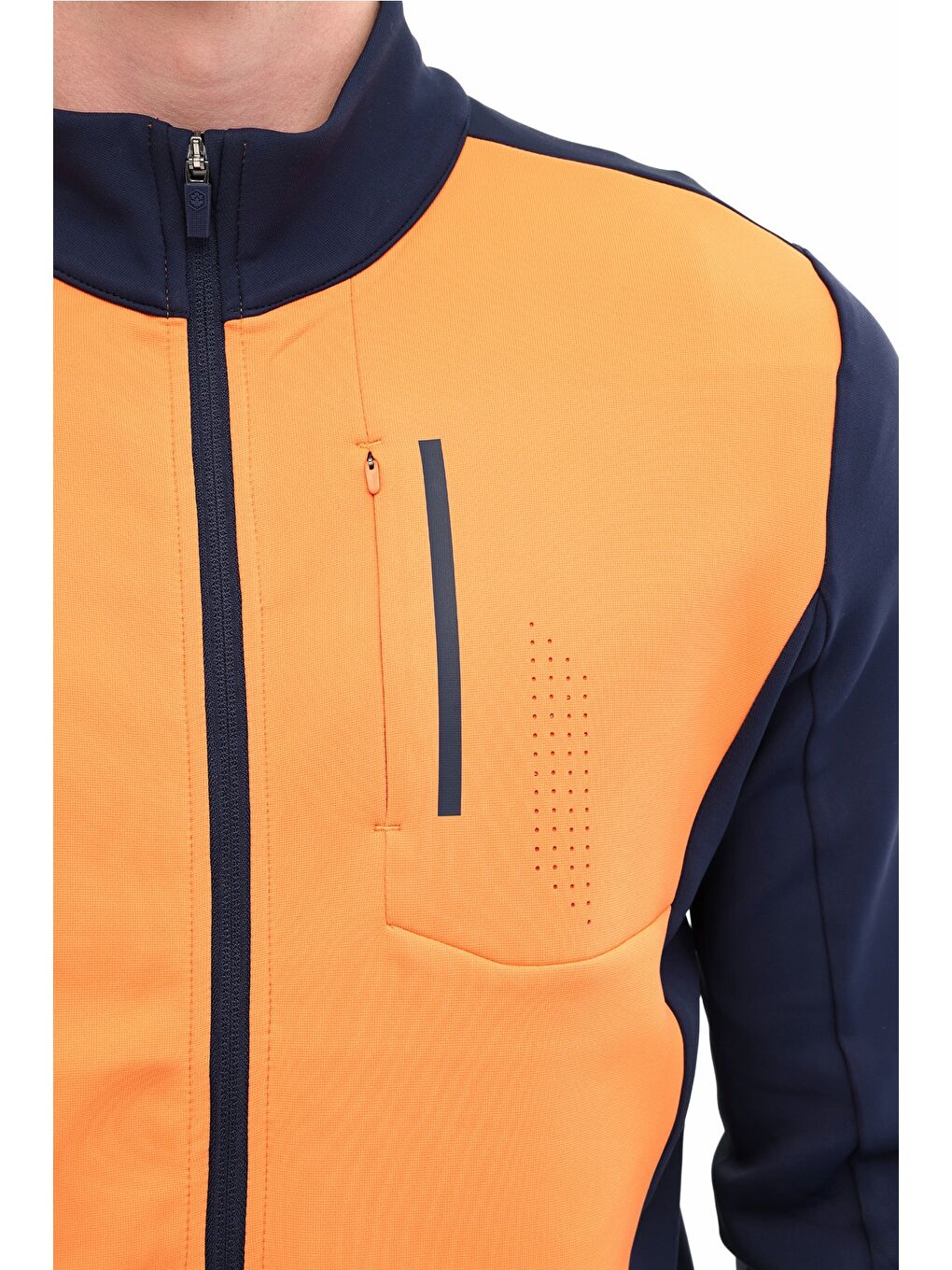 ML BANGU 18CD-ELG2-12 5PR Turuncu Erkek Eşofman Üstü-3