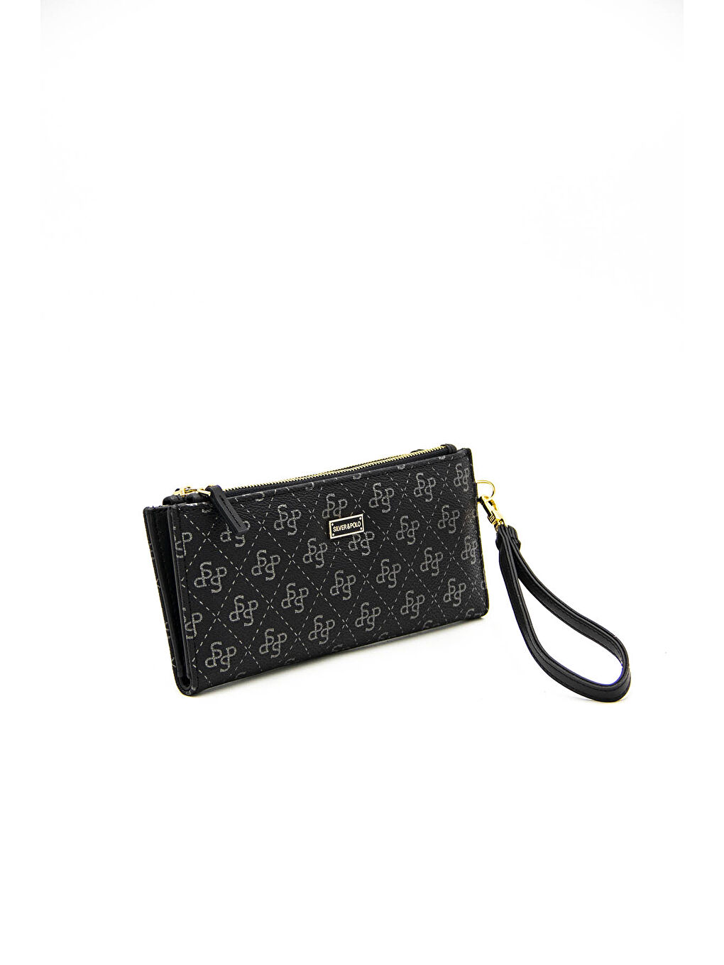 Siyah Kadın Cüzdan & Kartlık 1046-44047 BAYAN CÜZDAN M178 SİYAH PLATİN-MAT SİYAH-1