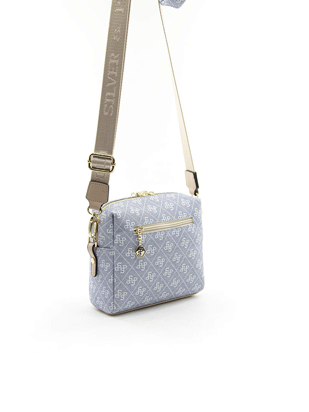 Mavi Kadın Çapraz Çanta 1038-44354 SILVER POLO ÇAPRAZ BAYAN ÇANTASI M178 MAVİ-MAT TEN-3