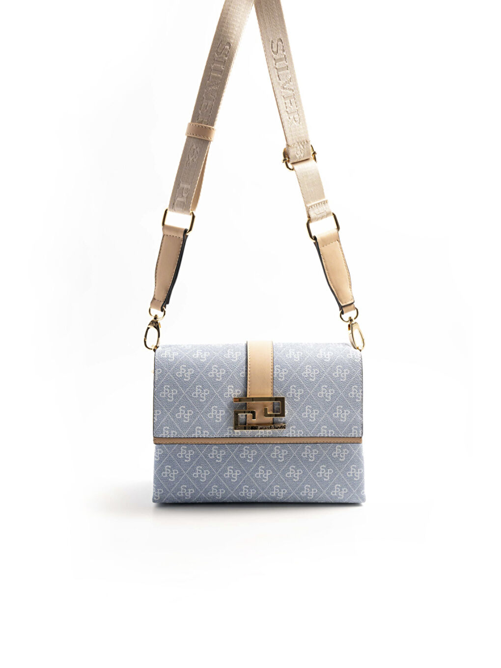 Mavi Kadın Çapraz Çanta 1009-46515 SILVER POLO ÇAPRAZ BAYAN ÇANTASI M178 MAVİ-MAT TEN