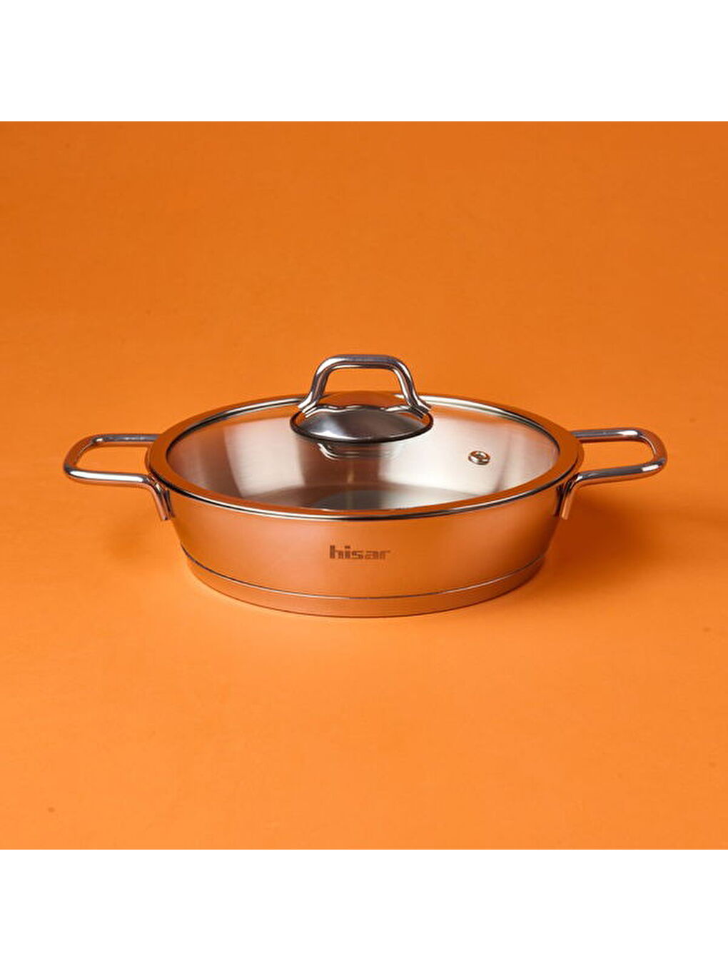 Gri Teos Çelik Sahan - Inox - 20 cm