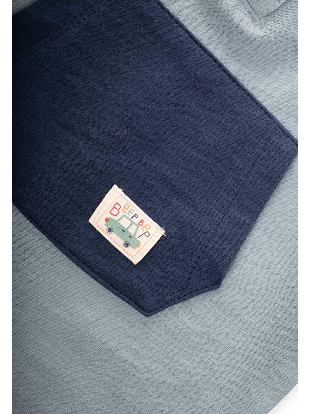 Garni Detaylı Tulum 0-3 Yaş Mint Yeşil-2