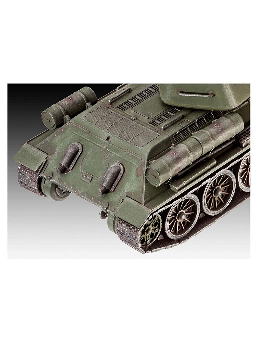 Revell Renksiz Maket Seti 1:72 T-34-85 03302 - 5