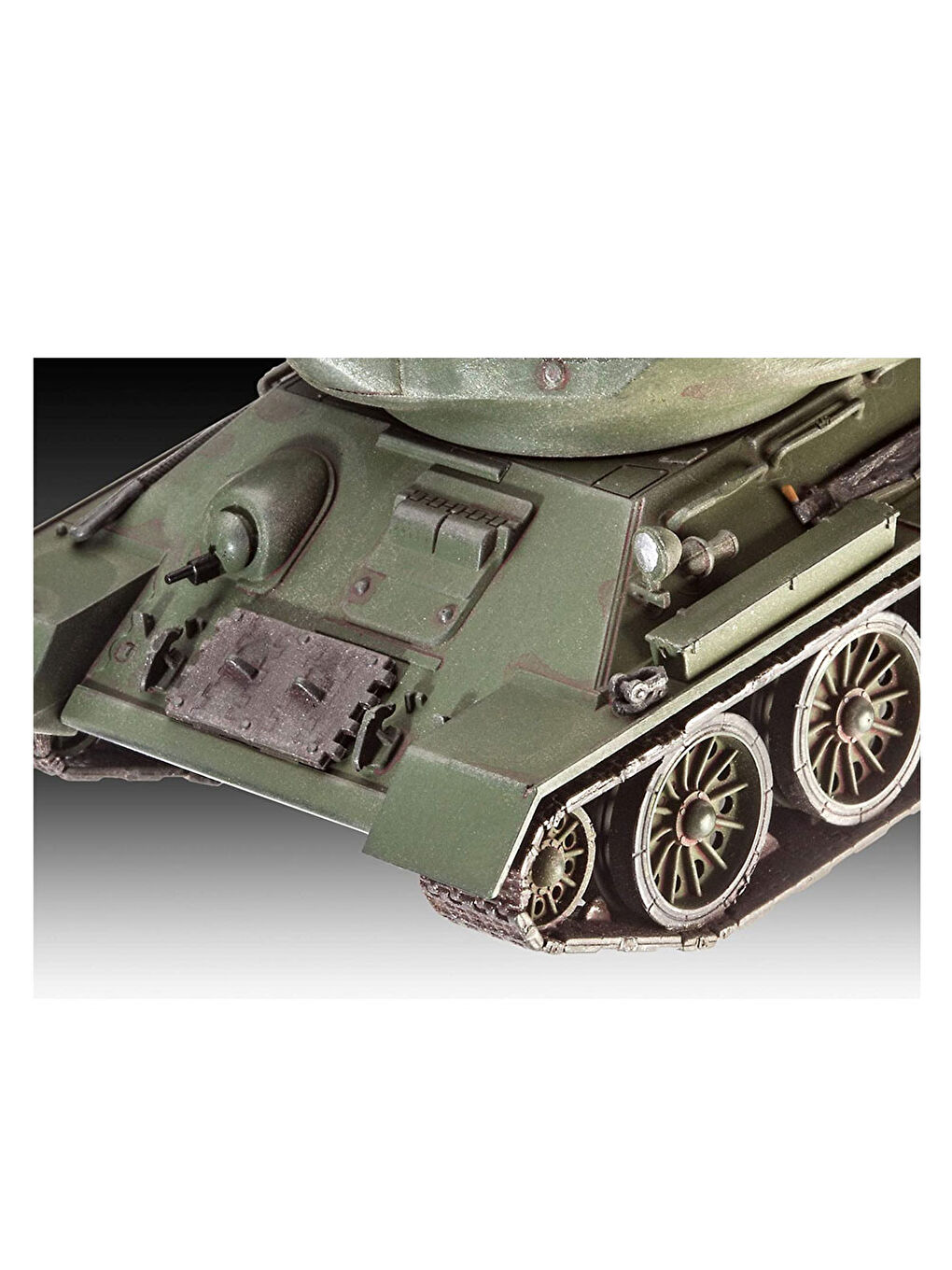 Revell Renksiz Maket Seti 1:72 T-34-85 03302 - 1