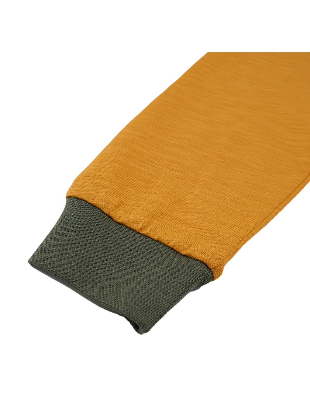 Turuncu Erkek Çocuk Baskı Detaylı Uzun Kollu Tişört-6