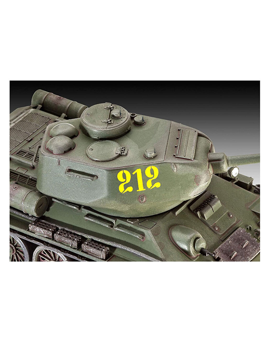 Revell Renksiz Maket Seti 1:72 T-34-85 03302 - 4