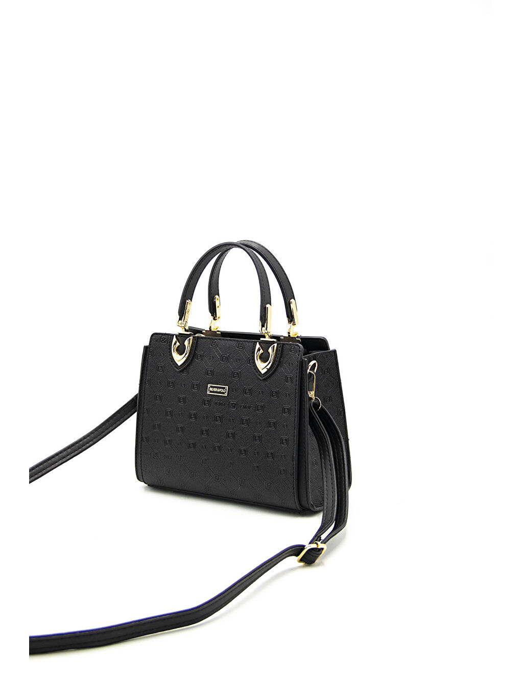 Siyah Kadın Omuz Çantası 1133-44084 BAYAN ÇANTASI M46 SİYAH-MAT SİYAH-4