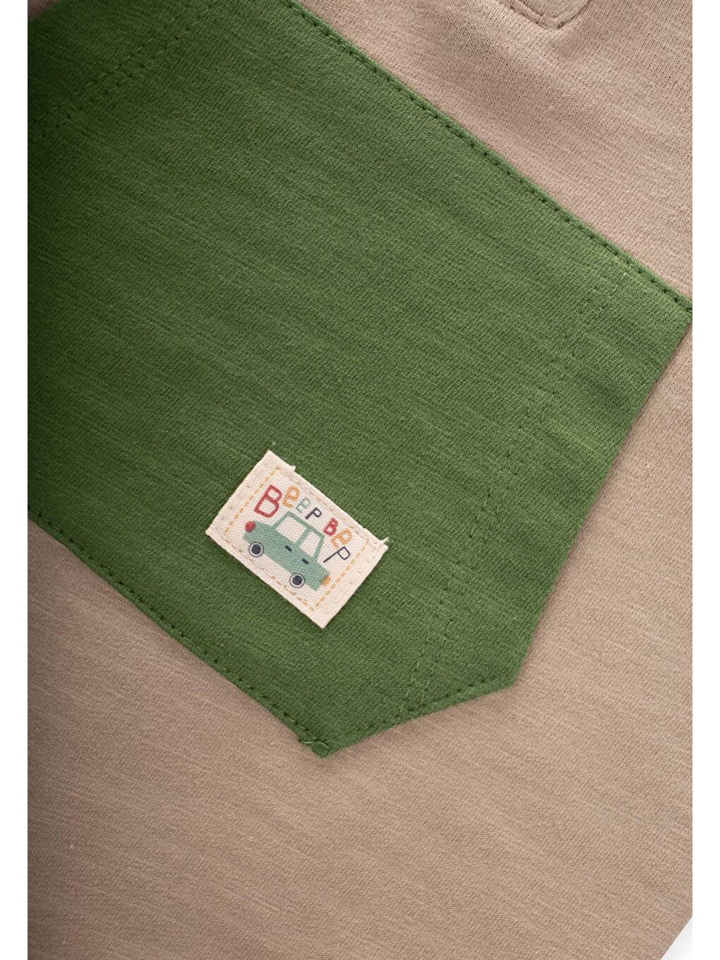 Bej Garni Detaylı Tulum 0-3 Yaş S Vizon-2