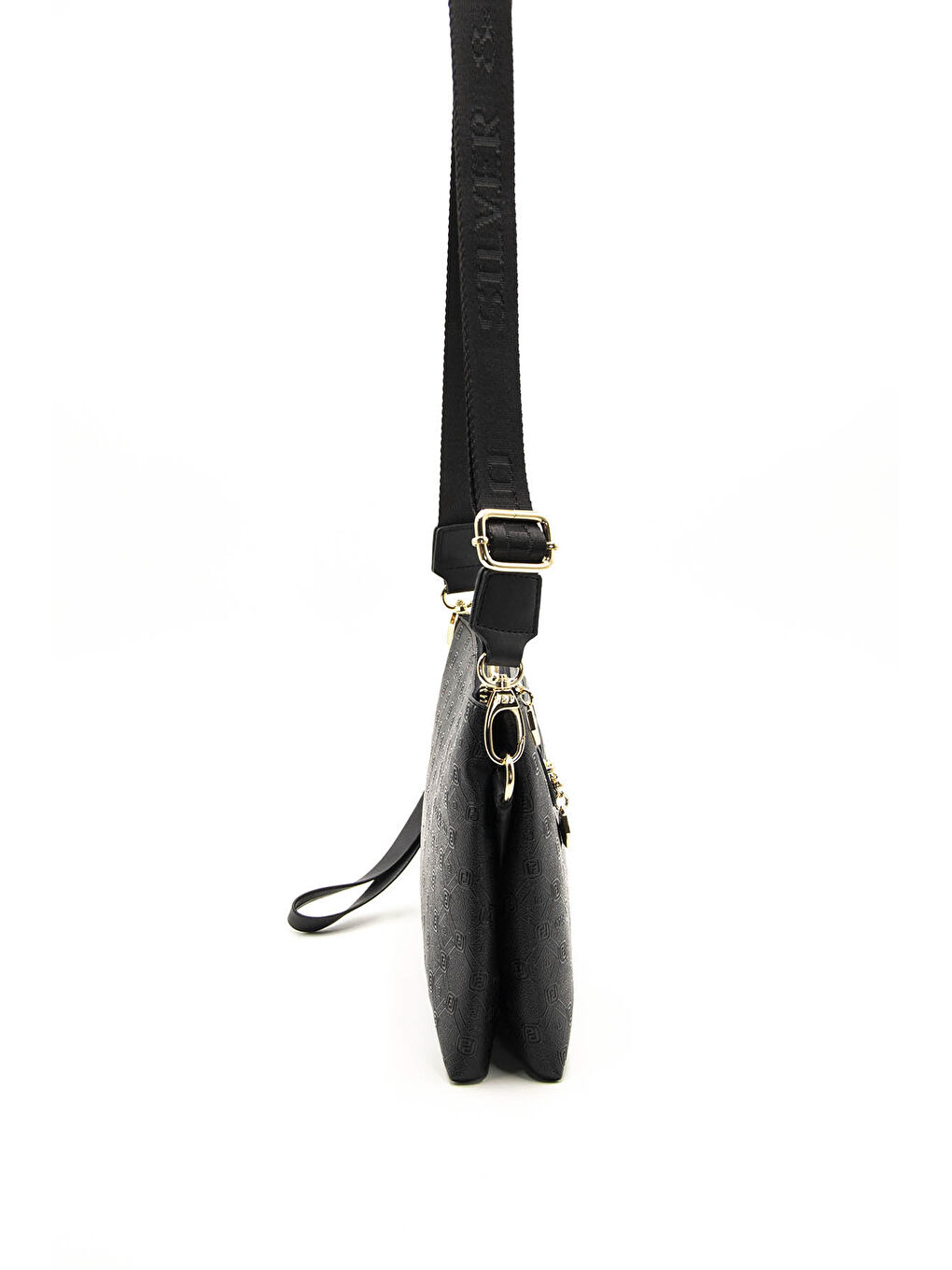 Siyah Kadın Çapraz Çanta 1129-43944 ÇAPRAZ BAYAN ÇANTASI M46 SİYAH-MAT SİYAH-2