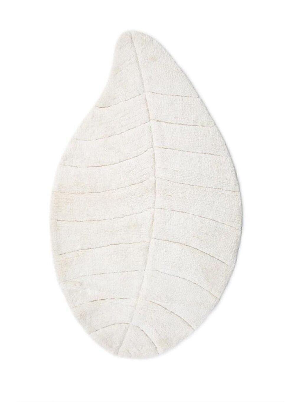 Lila Tropic Tekli Banyo Paspası %100 Pamuk 70x110 cm Ekru-4