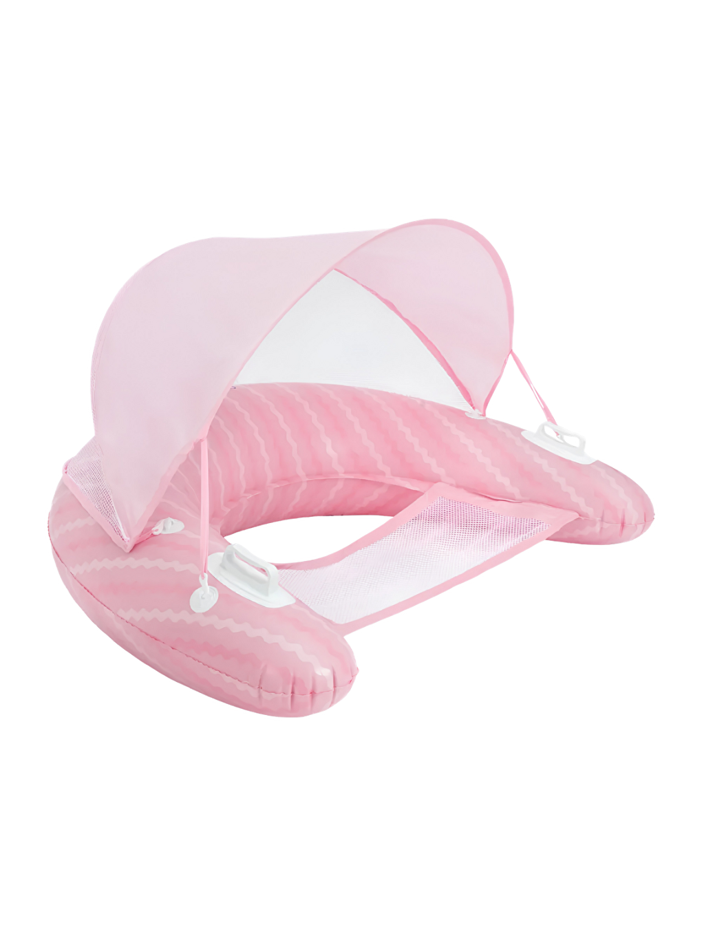 Pembe Tenteli Fileli Havuz Koltuğu Tango Pink