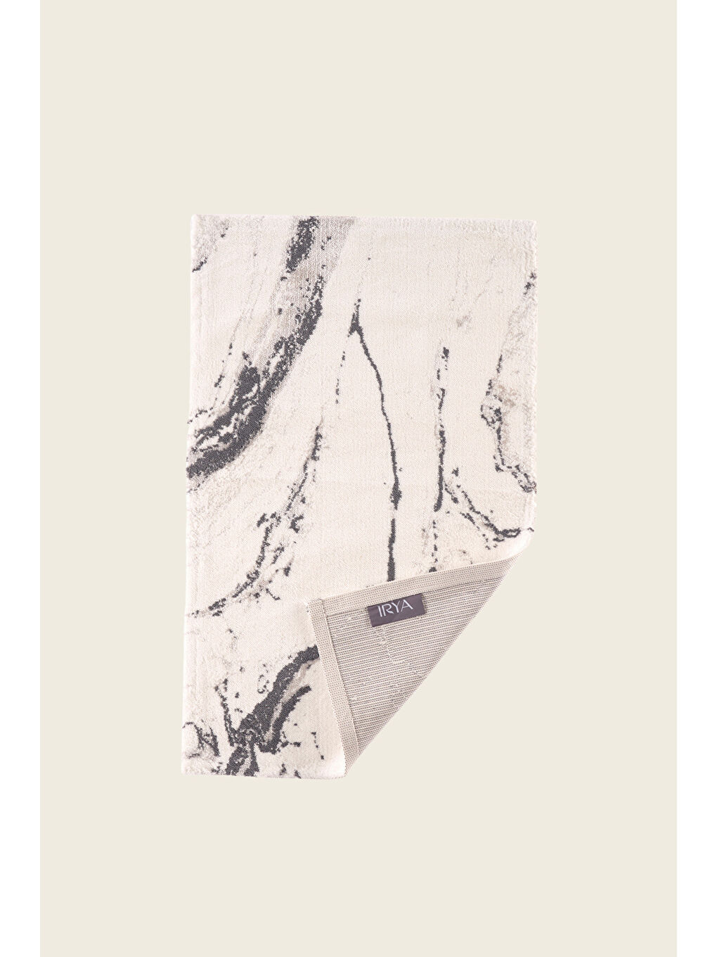 Marmera Tekli Banyo Paspası 60x100 Koyu Gri-2