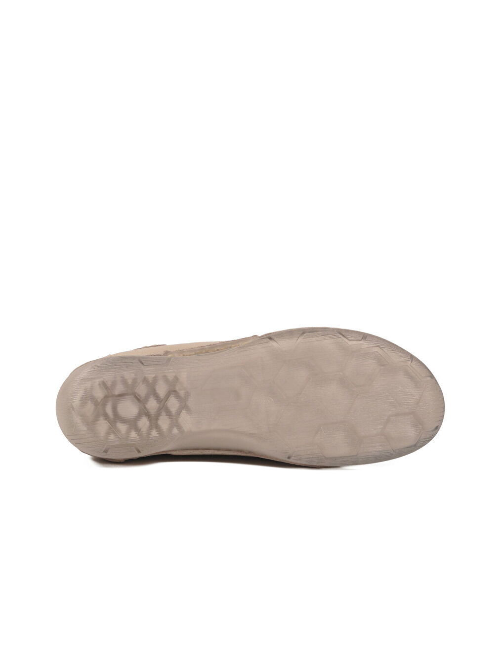 Bej Premium Vizon Hakiki Deri Anatomik Kadın Casual Ayakkabı 44284 Z-4