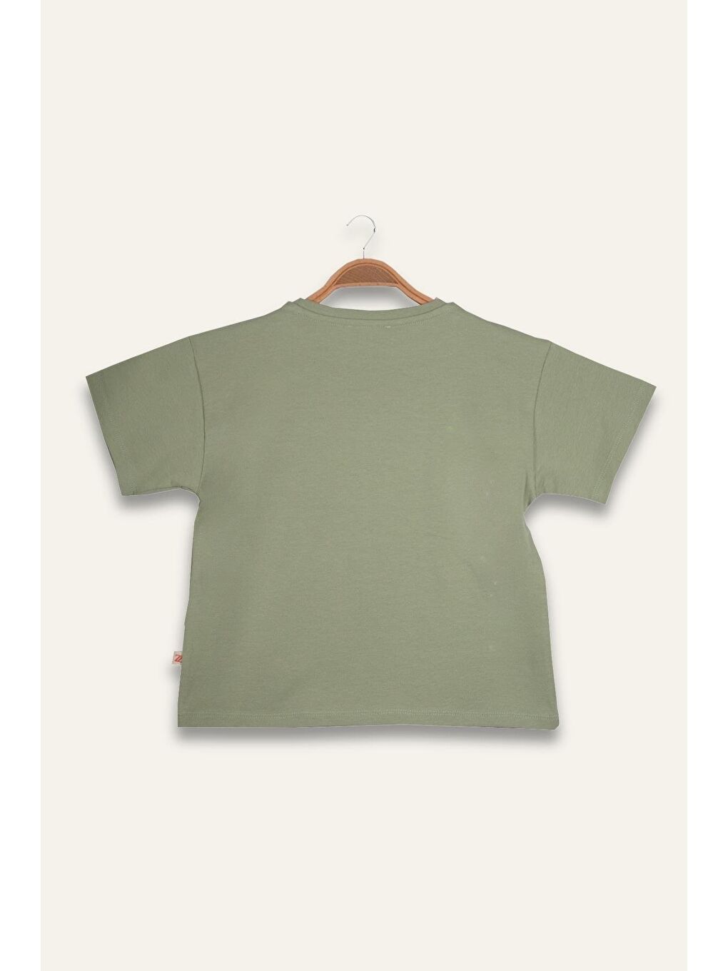 Erkek Çoçuk Sörf Baskılı T-Shirt - Yeşil-1