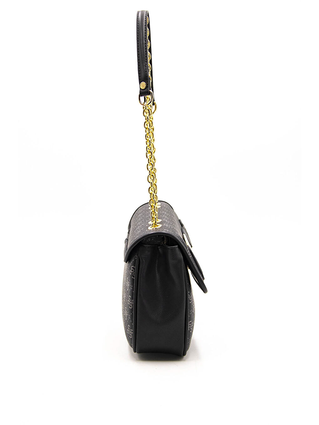 Siyah Kadın Çapraz Çanta 1087-43844 ÇAPRAZ BAYAN ÇANTASI M178 SİYAH PLATİN-MAT SİYAH-2