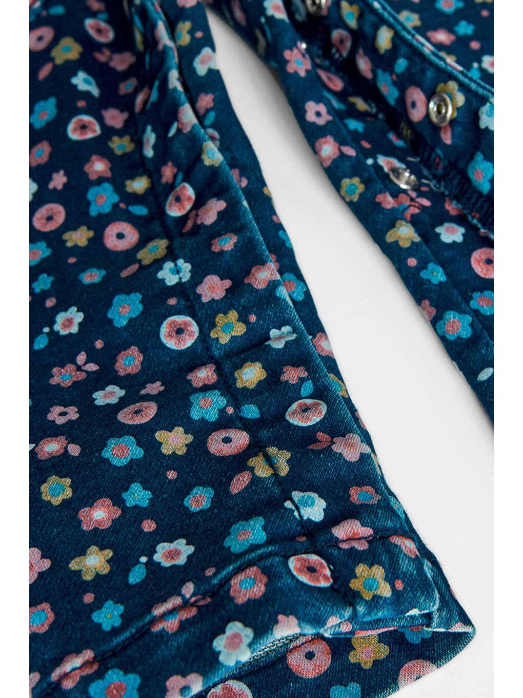 Siyah Kız Çocuk Tulum Desenli-3