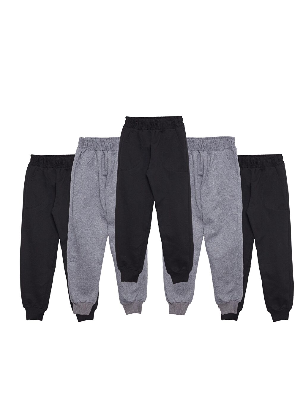 Siyah 5'li Basic Erkek Çocuk Eşofman Altı