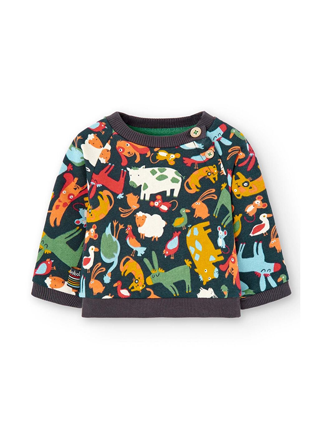 Siyah Erkek Bebek 2Li Set Desenli-2