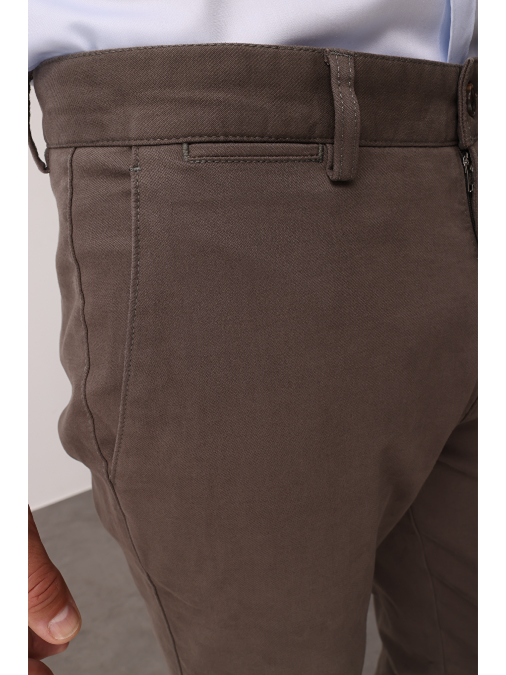 Bej Erkek Dynamic Fit Pantolon-2