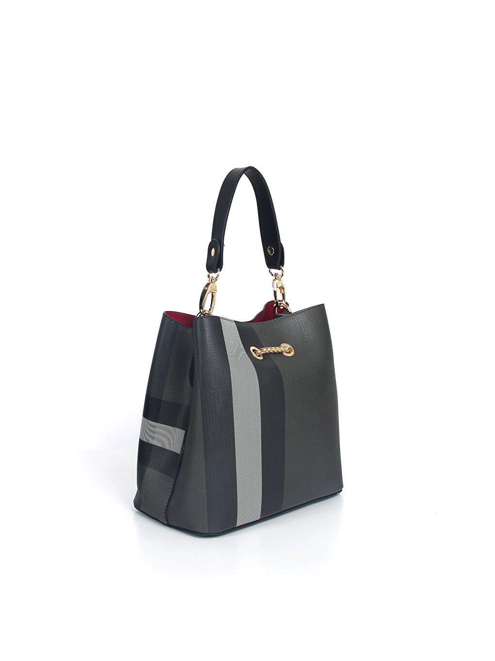 Siyah Kadın Postacı Çantası 967-33538 ÇAPRAZ BAYAN ÇANTASI M129 SİYAH-MAT SİYAH-2