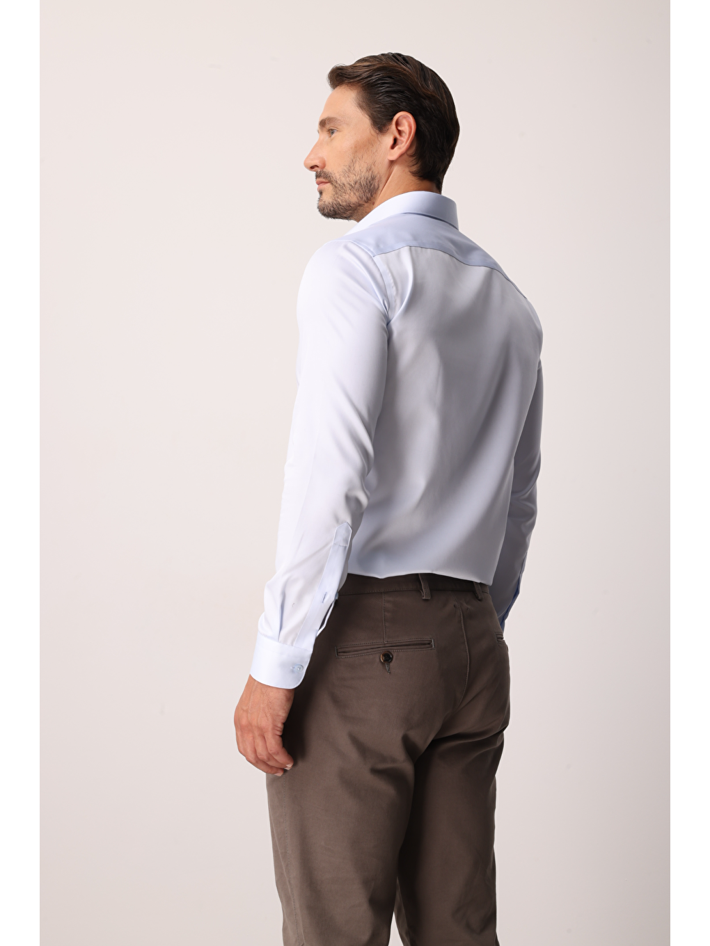 Bej Erkek Dynamic Fit Pantolon-4