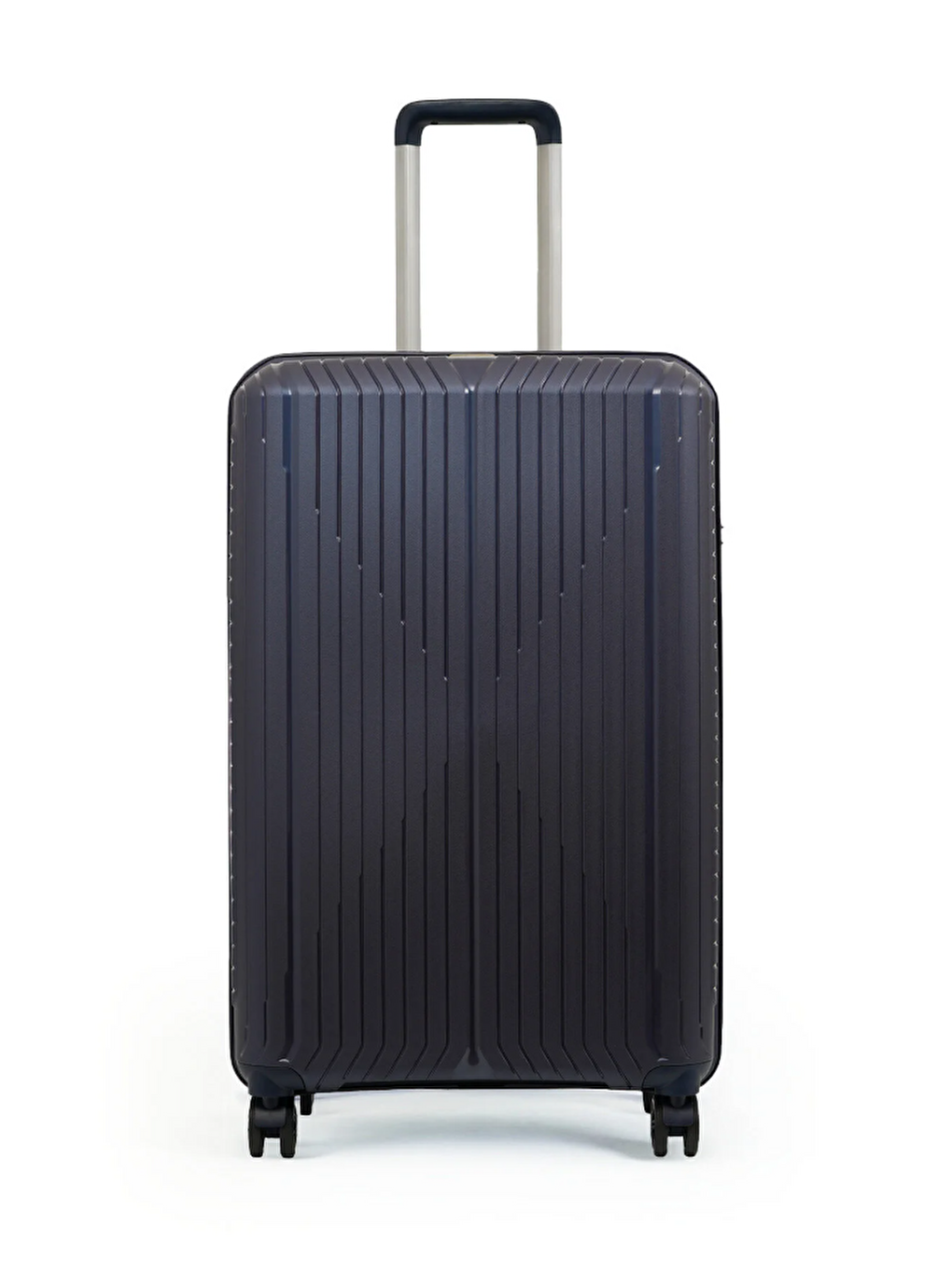 Lacivert Dikey Çizgili Sirius 3'lü Set Valiz 10728-3
