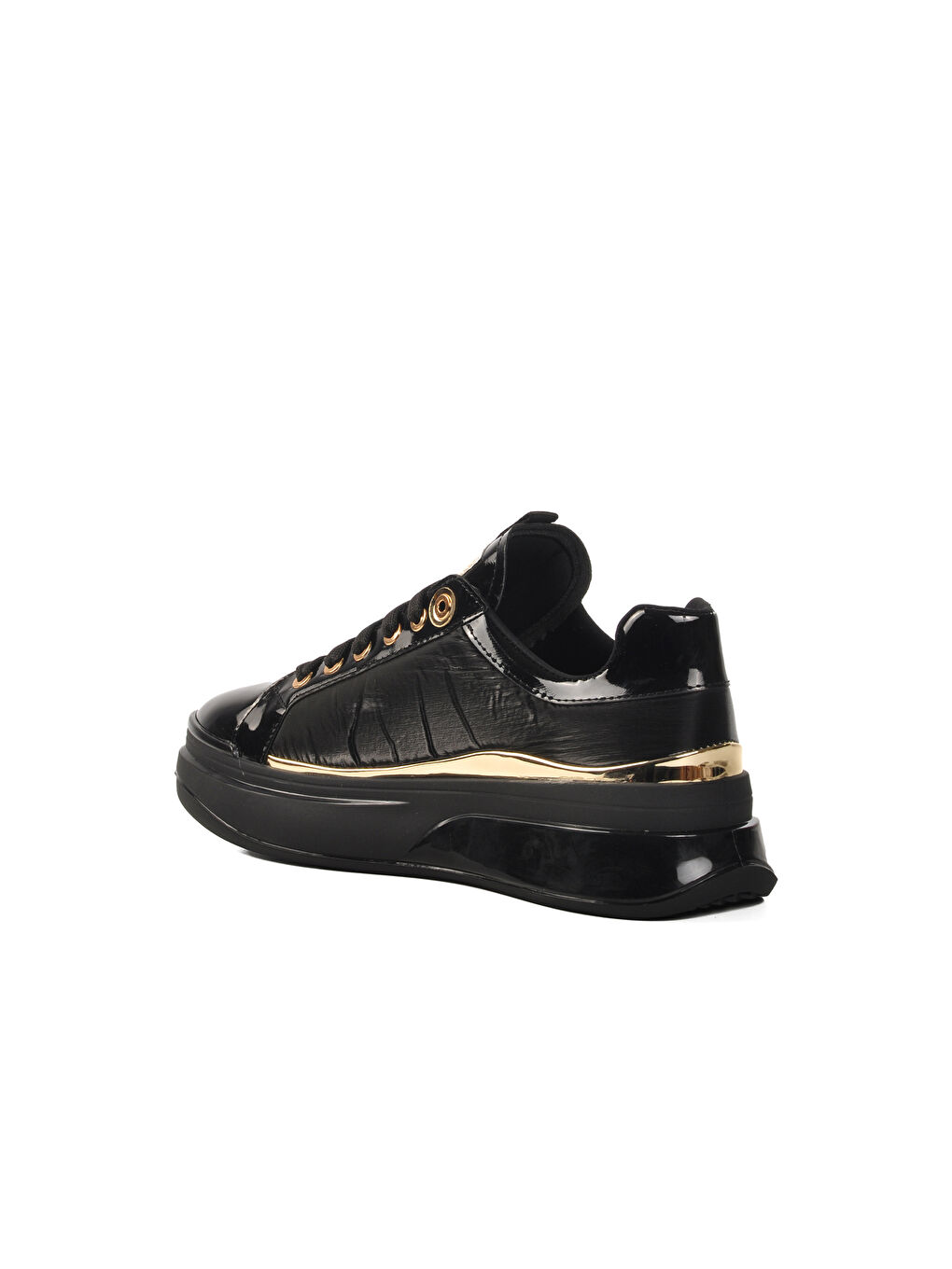 Siyah Beyaz Kadın Spor Ayakkabı 431141 Z-3