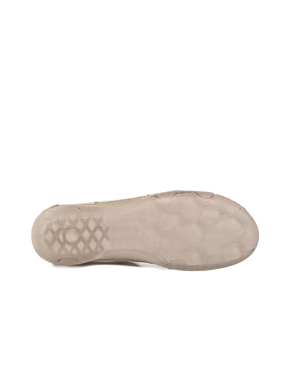 Premium Bej Hakiki Deri Anatomik Kadın Casual Ayakkabı 44401 Z-4