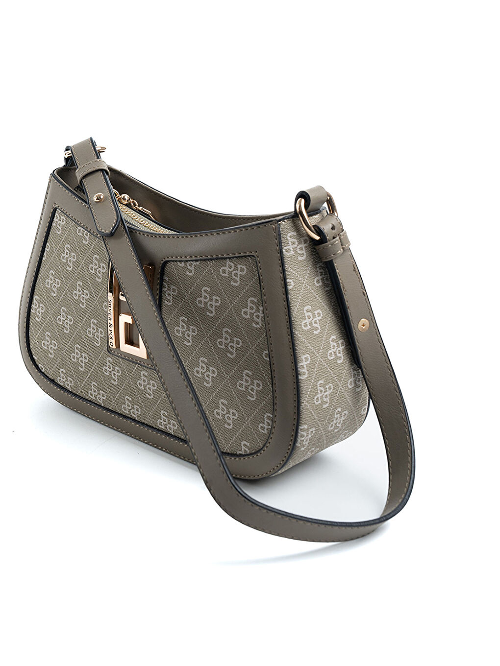 Yeşil Kadın Çapraz Çanta 1132-47933 SILVER POLO ÇAPRAZ BAYAN ÇANTASI M178 Y.YEŞİL-MAT Y.YEŞİL-5