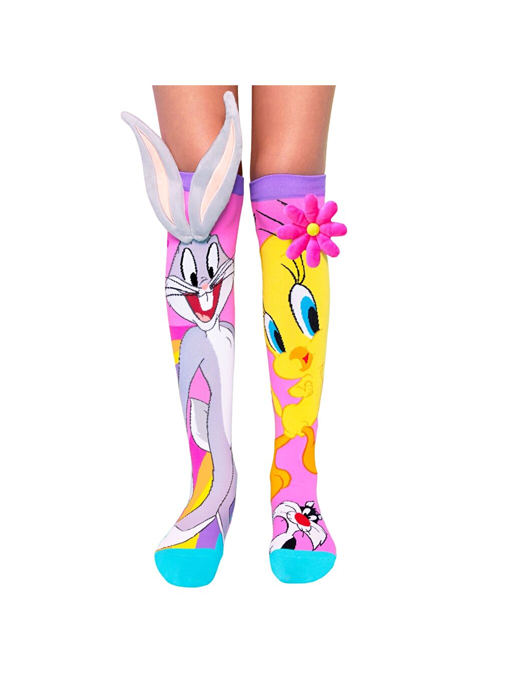 Madmia Karişik Tweety Bugs Bunny Çorap