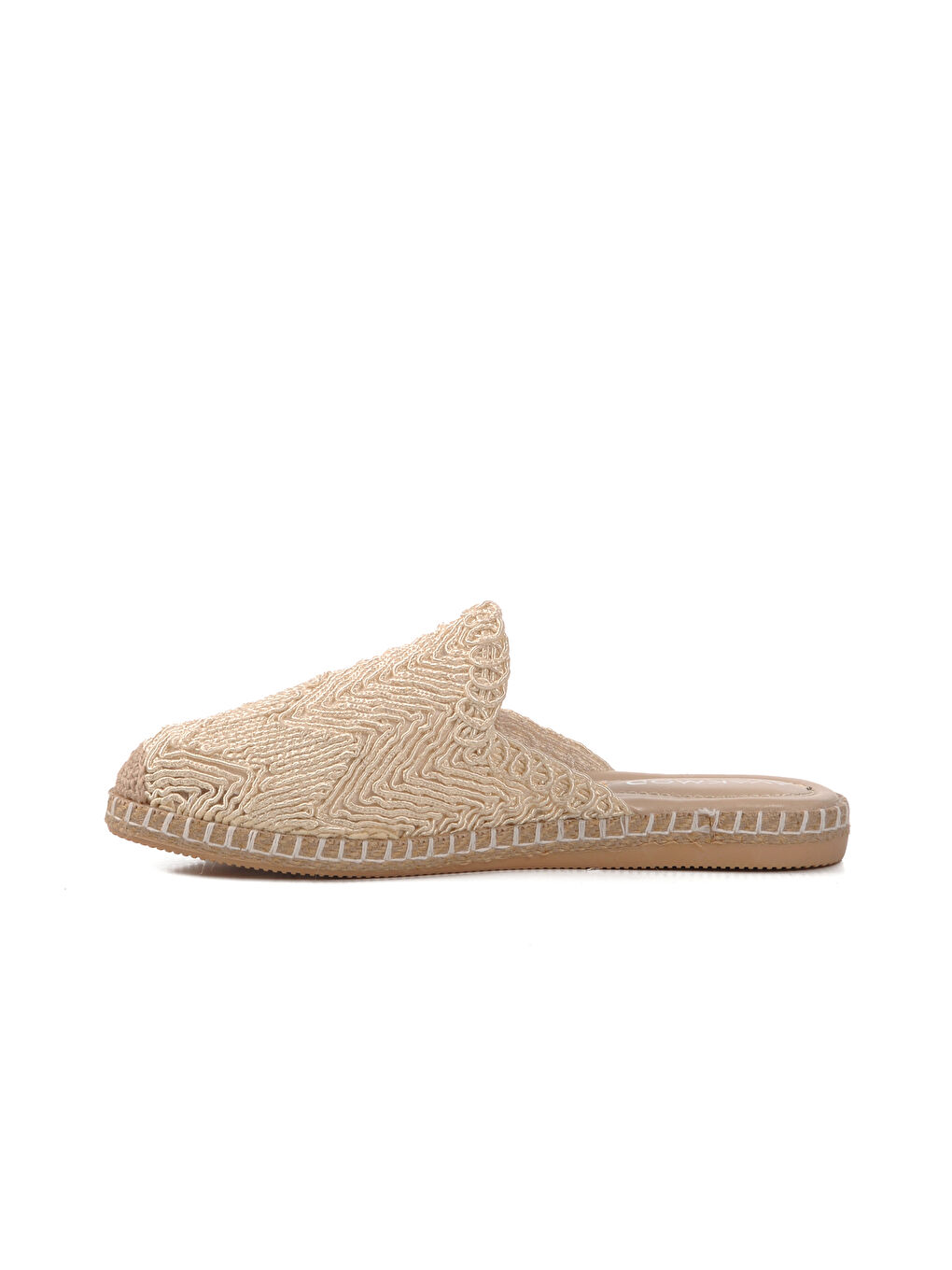 Bej Önü Kapalı Triko Kadın Terlik 542042 Z-1