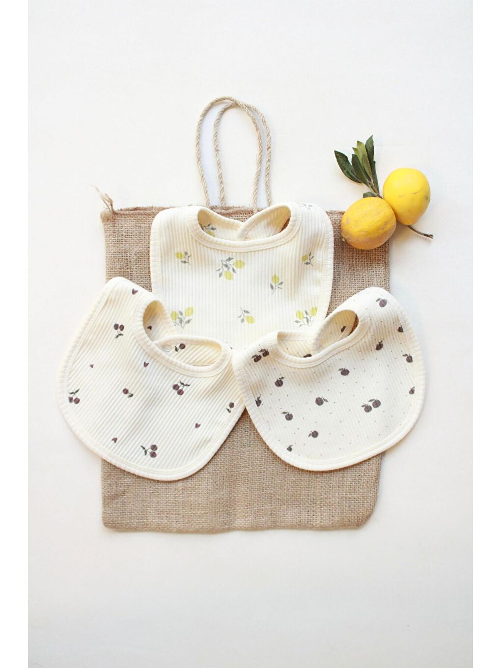 Mona Serisi 3lü Çıtçıtlı Önlük-3