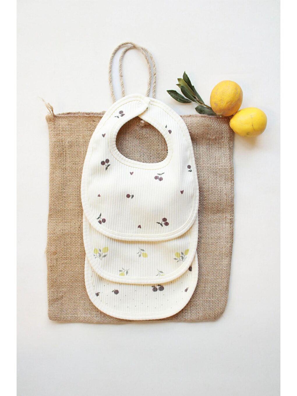 Mona Serisi 3lü Çıtçıtlı Önlük-6