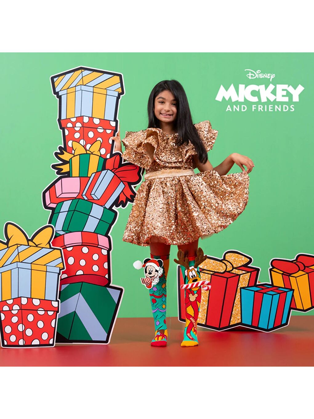 Madmia Karişik Mickey Çorap - 2