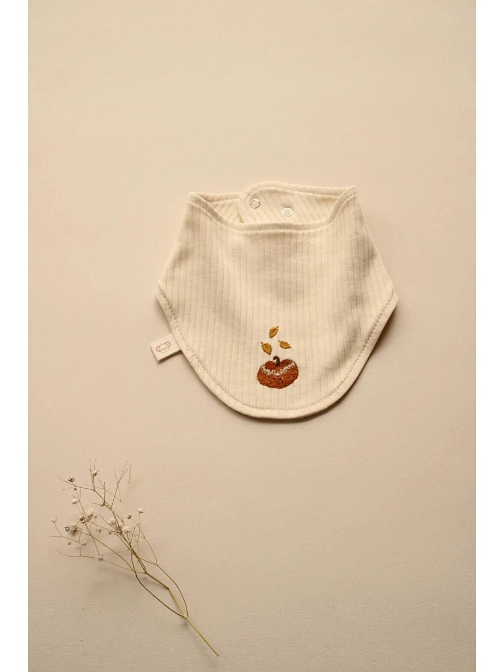 Balkabağı Nakışlı Fular Önlük-3