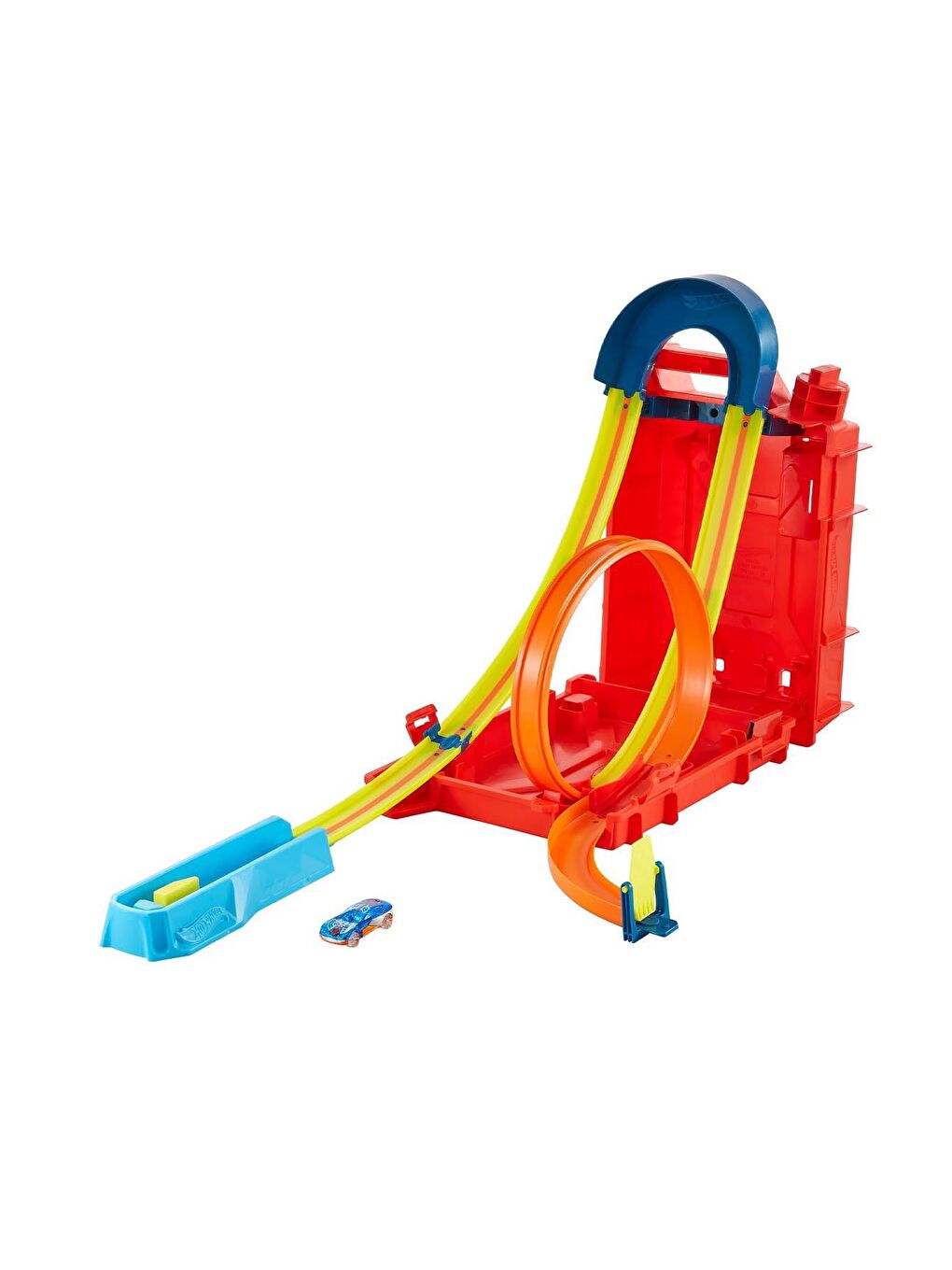 Hot Wheels Track Builder Benzin Bidonu Akrobasi Seti