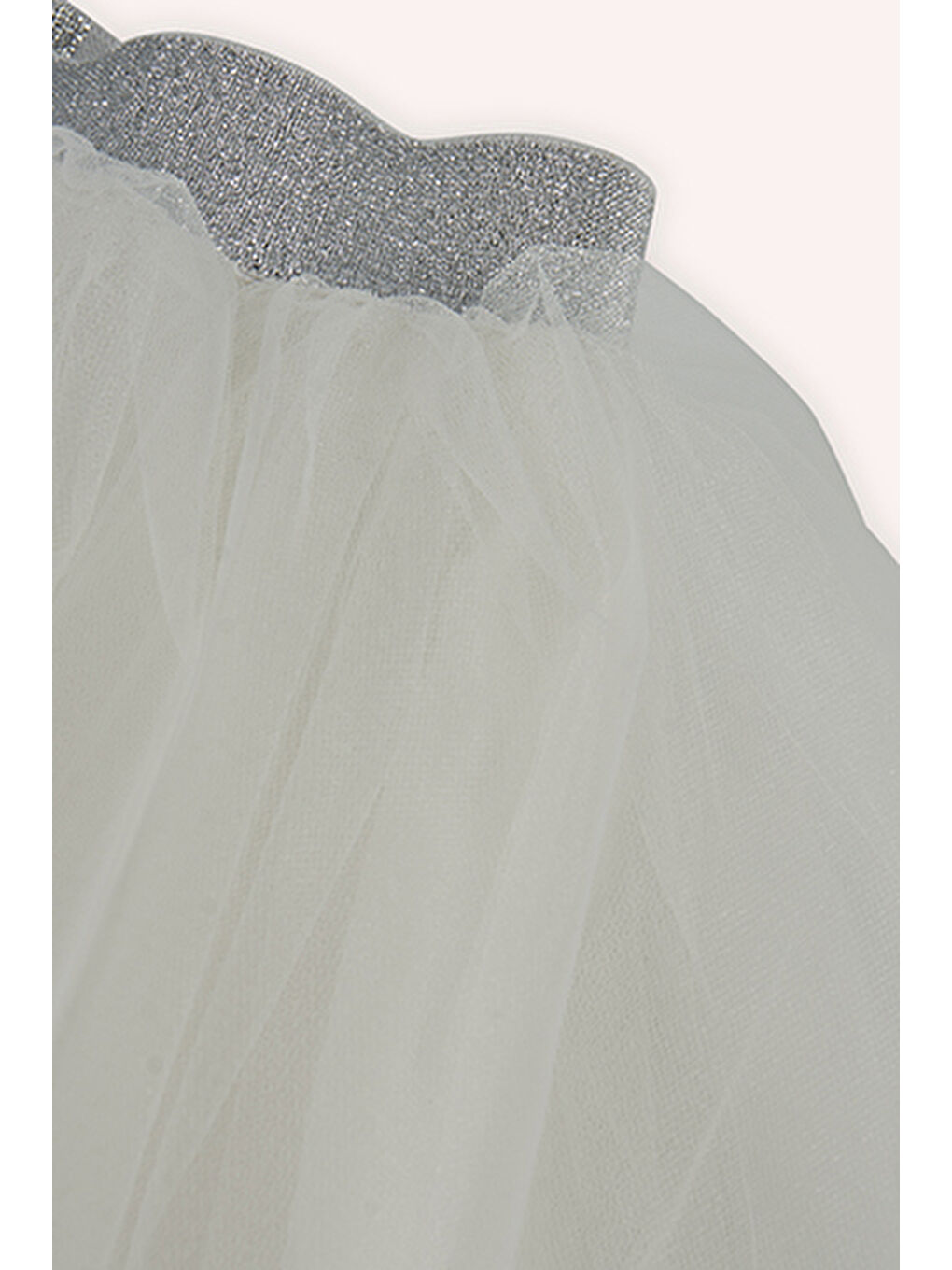 Ekru Kız Çocuk Sim Lastikli Tütü Etek-9