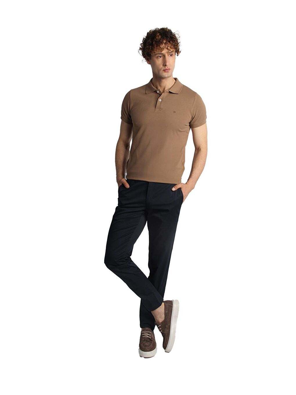 Erkek Lacivert Dynamic Fit Pantolon-2