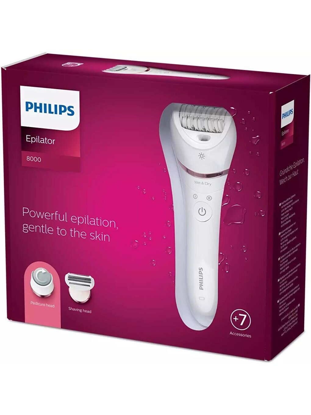 Philips 8000 Serisi BRE730/05 Islak Kuru Epilatör - 3