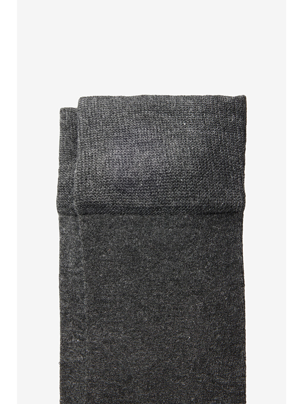 Gri Erkek Marengo Bambulu Tekli Çorap-3
