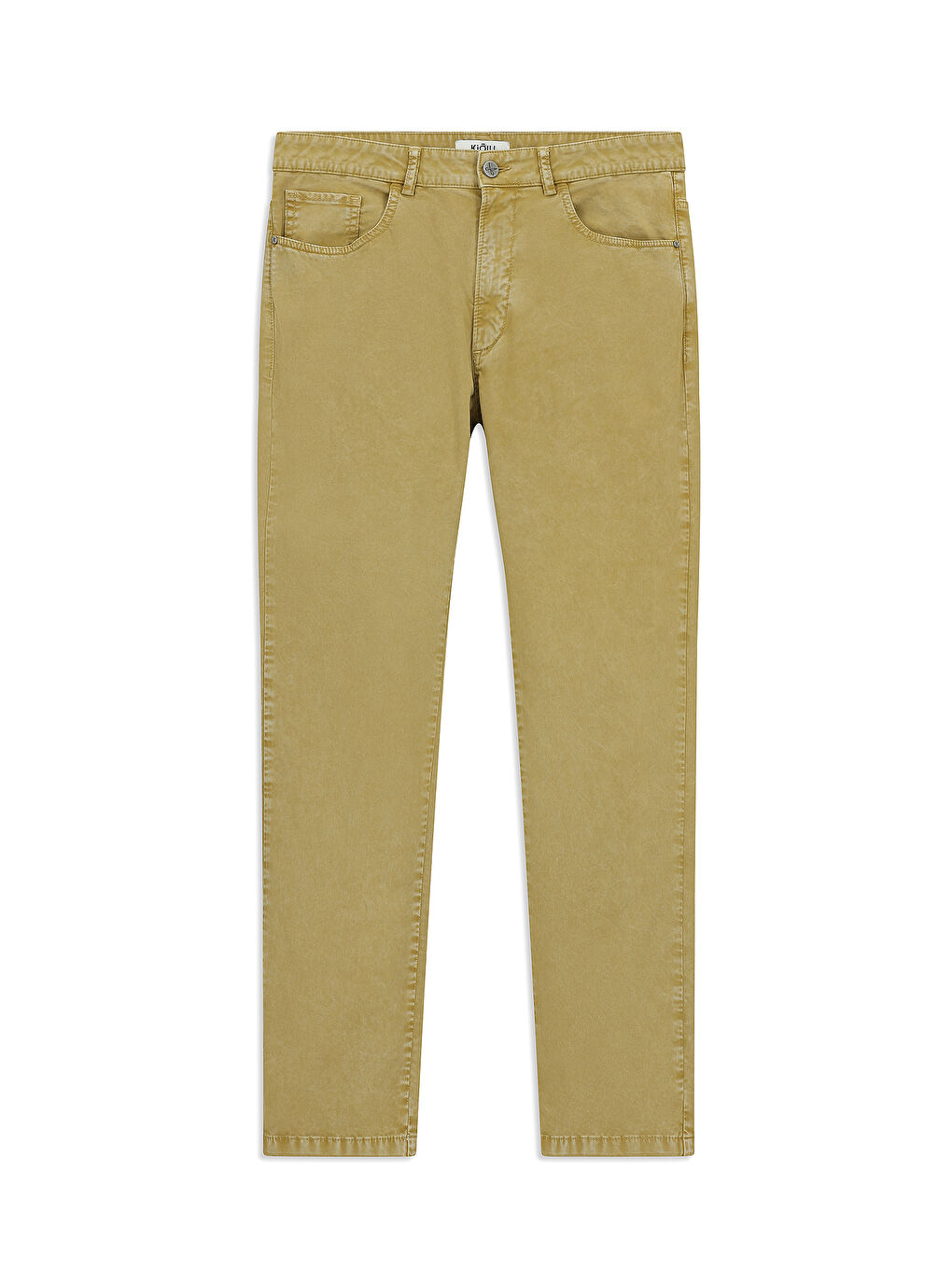 Bej Regular Fit Elastanlı Kanvas / Chino Pantolon-6