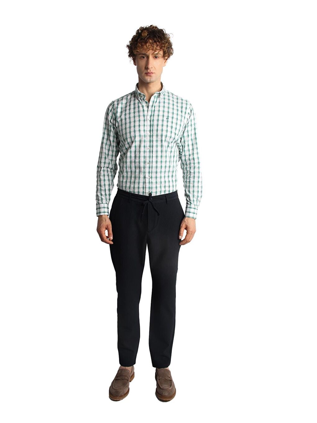 Erkek Lacivert Dynamic Fit Pantolon