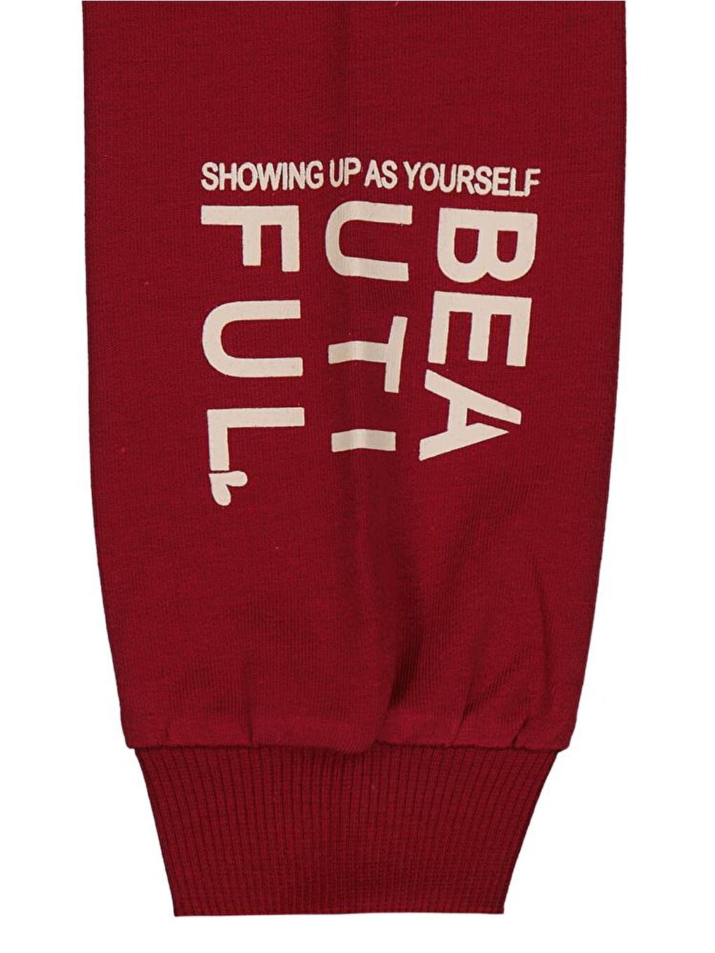 Girls Basic 6-9 Yaş Sweatshirt - Bordo6-7 Yaş-2