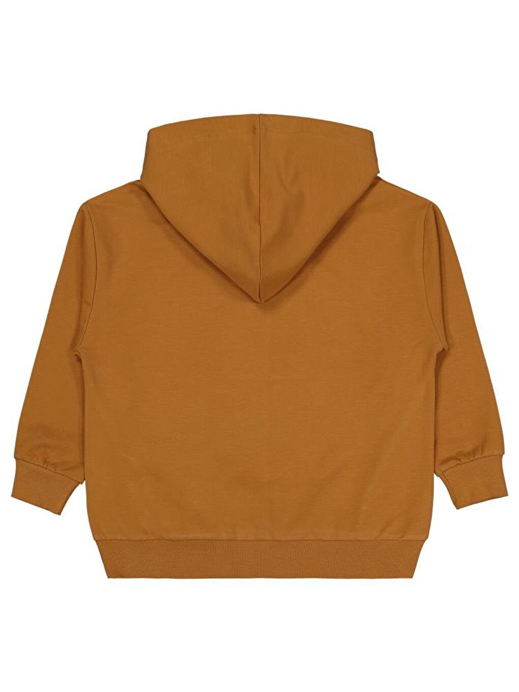 Boys No Etiketli 6-9 Yaş Kapüşonlu Sweatshırt - Kahverengi7-8 Yaş-1